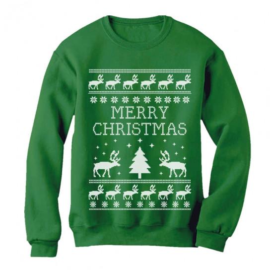 SweaterGetterStore Merry Christmas Mane Ugly Christmas Sweater