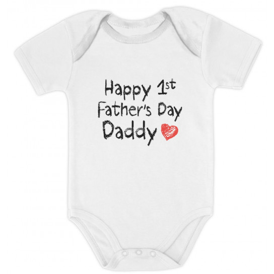 1st fathers day onesie