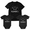 Player 1 Cute Gamer  Family Set