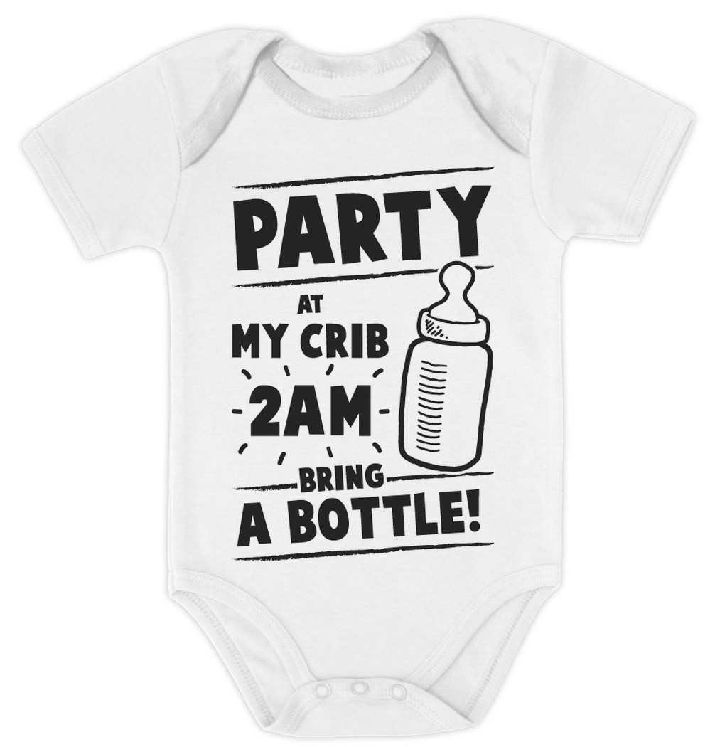 Party At My Crib 2am Bring A Bottle Babies Baby Shower